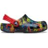 Crocs Kids’ Classic Tie Dye Clogs(Splatter Dye/Red)