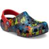 Crocs Kids’ Classic Tie Dye Clogs(Splatter Dye/Red)