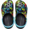 Crocs Kids’ Classic Tie Dye Clogs(Turq Tonic Splatter Dye)