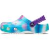 Crocs Kids’ Classic Tie Dye Clogs(White/Multi Solarized)