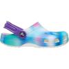 Crocs Kids’ Classic Tie Dye Clogs(White/Multi Solarized)