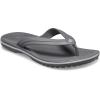 Crocs Unisex Adult Crocband Flip Flop Sandal(Slate Grey/Smoke)
