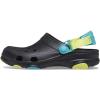 Crocs Unisex-Adult Classic All Terrain Clogs(Black/Multi)