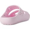 Crocs Unisex-Adult Classic Sandals 2.0 with Floral Cutout Design Slide(Pink Milk)