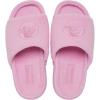 Crocs Unisex-Adult Classic Towel Slide, Sandals for Women and Men(Pink Tweed)