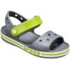 Crocs Unisex-Child Bayaband Sandal(Charcoal)