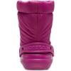 Crocs Unisex-Child Classic Lined Neo Puff Boot Snow(Fuchsia Fun)