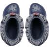Crocs Unisex-Child Classic Lined Neo Puff Boot Snow(Navy)