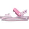 Crocs Unisex-Child Crocband Sandal(Ballerina Pink)