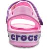Crocs Unisex-Child Crocband Sandal(Carnation/Amethyst)