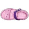 Crocs Unisex-Child Crocband Sandal(Carnation/Amethyst)
