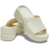 Crocs Women’s Skyline Slides Sandal(Bone)
