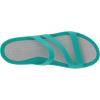 Crocs Women’s Swiftwater Sandal(Tropical Teal/Light Grey)