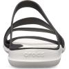Crocs Women’s Swiftwater Sandals Slide(Black/White)