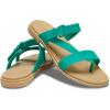 Crocs Women’s Tulum Toe Post Sandals(Deep Green Tan)