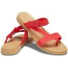 Crocs Women’s Tulum Toe Post Sandals(Flame)