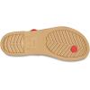 Crocs Women’s Tulum Toe Post Sandals(Flame)