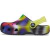 Crocs Kids’ Classic Tie Dye Clogs(Solar Rainbow)