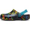 Crocs Kids’ Classic Tie Dye Clogs(Turq Tonic Splatter Dye)
