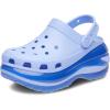 Crocs Unisex Adult Mega Crush Clogs(Moon Jelly)