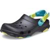 Crocs Unisex-Adult Classic All Terrain Clogs(Black/Multi)