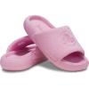 Crocs Unisex-Adult Classic Towel Slide, Sandals for Women and Men(Pink Tweed)