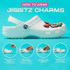 Crocs Unisex-Adult Jibbitz Shoe Charms – Holiday and Christmas Shoe Charm Singles, Cute Charms for Girls and Boys(Igloo)
