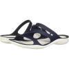 Crocs Women’s Swiftwater Sandals Slide(Navy/White)