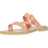 Crocs Women’s Tulum Toe Post Sandals(Grapefruit/Tan)