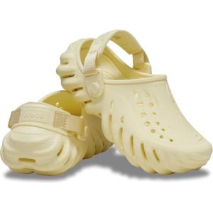Crocs Boys’ Echo Clog PS Shoes(Buttercream)