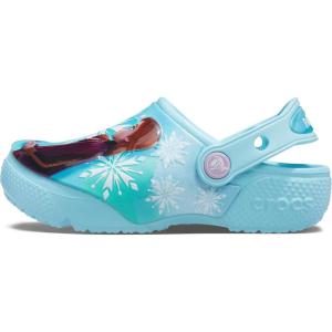 Crocs Girls’ Classic Clogs(Ice Blue/Ice Blue)