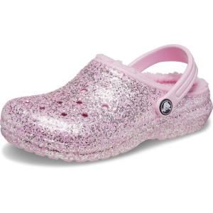 Crocs Kids’ Classic Lined Clogs(Flamingo)