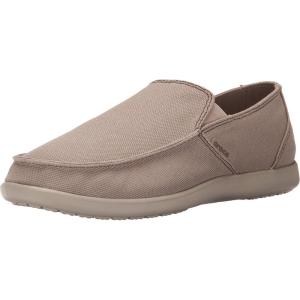 Crocs Men’s Santa Cruz Loafers(Khaki/Cobblestone)