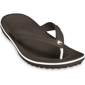 Crocs Unisex Adult Crocband Flip Flop Sandal(Esprsso)