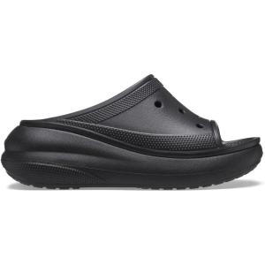 Crocs Women’s Crush Slide Wedge Sandal(Black)