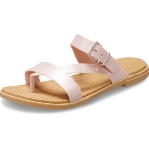 Crocs Women’s Tulum Toe Post Sandals(Pink Clay)