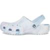 Crocs Unisex-Adult Classic Marbled Tie-dye Clog(Oxygen Swirl)