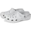 Crocs Unisex-Adult Classic Marbled Tie-dye Clog(Grey Swirl)