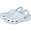 Crocs Unisex-Adult Classic Marbled Tie-dye Clog(Oxygen Swirl)