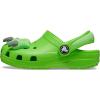 Crocs Kids’ Classic Clogs(Green Slime/Dinosaur)