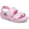 Crocs Kids’ Classic Glitter Sandals(Ballerina Pink)