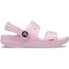 Crocs Kids’ Classic Glitter Sandals(Ballerina Pink)