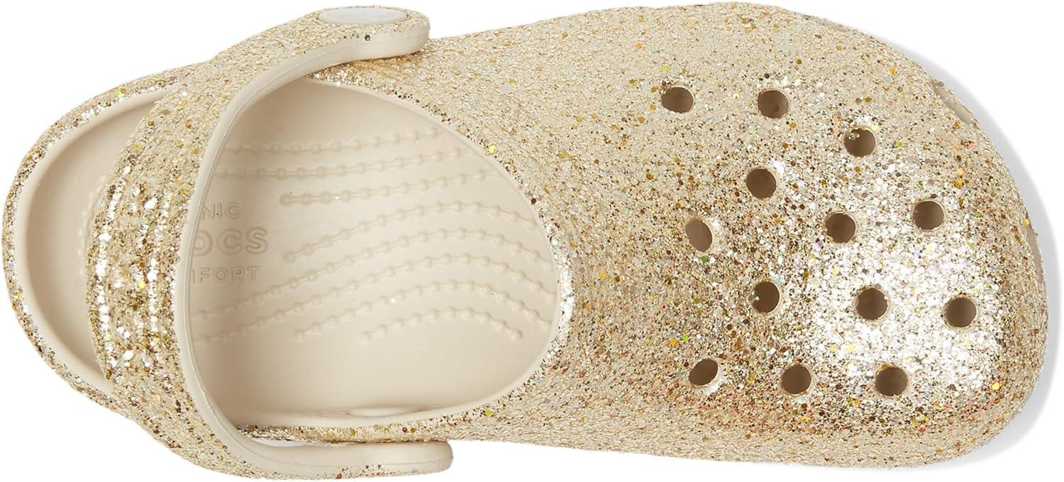 imageCrocs Kids Classic Glitter ClogSandstone