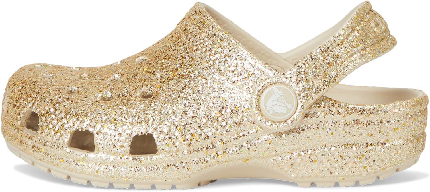 imageCrocs Kids Classic Glitter ClogSandstone