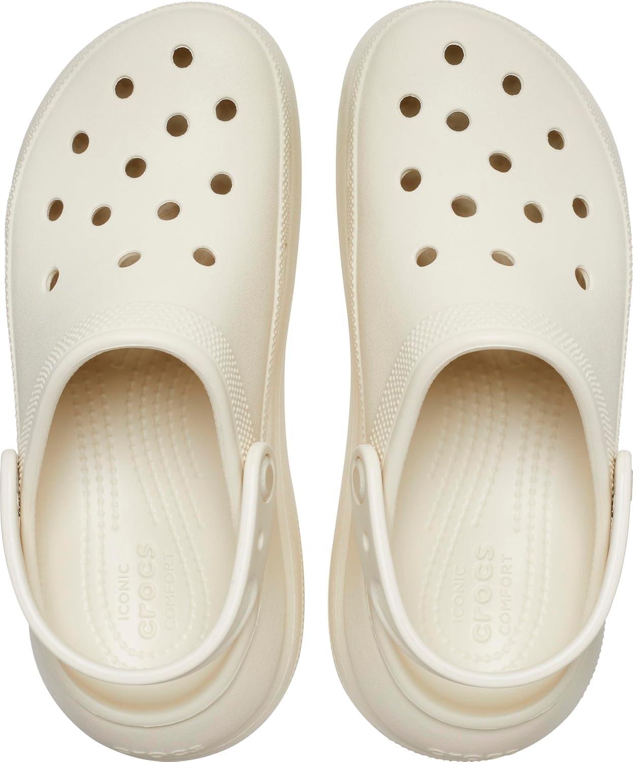 imageCrocs Unisex Adult Crush ClogsBone