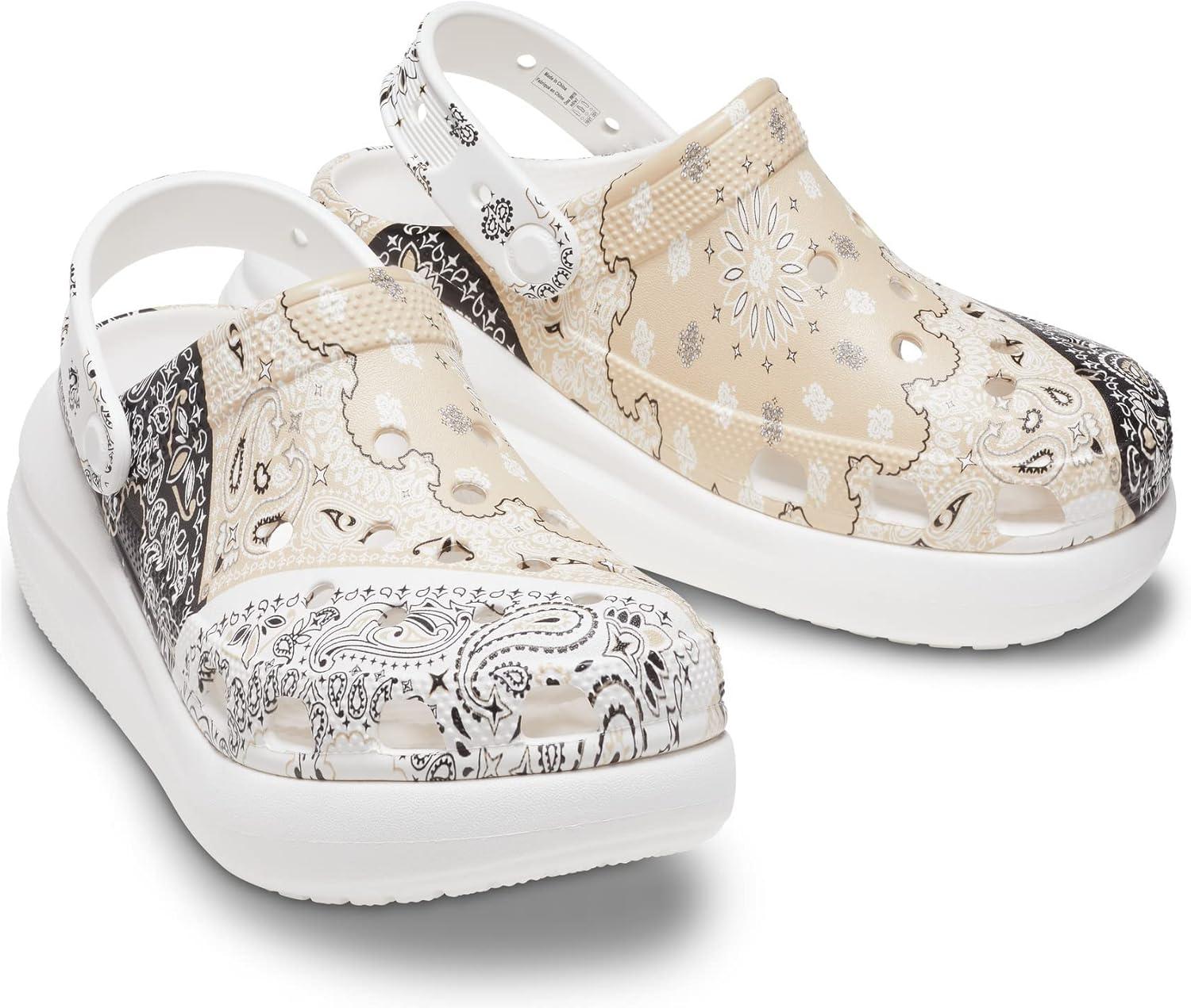 imageCrocs Unisex Adult Crush ClogsChaiMulti Bandana