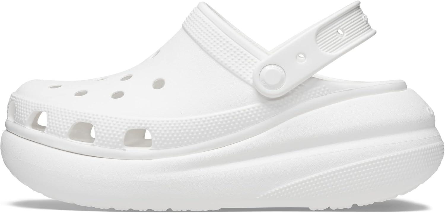 imageCrocs Unisex Adult Crush ClogsWhite