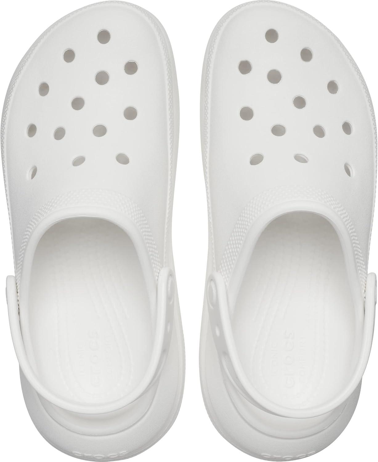 imageCrocs Unisex Adult Crush ClogsWhite