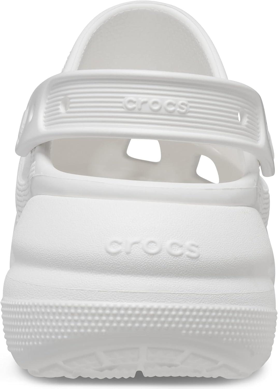 imageCrocs Unisex Adult Crush ClogsWhite