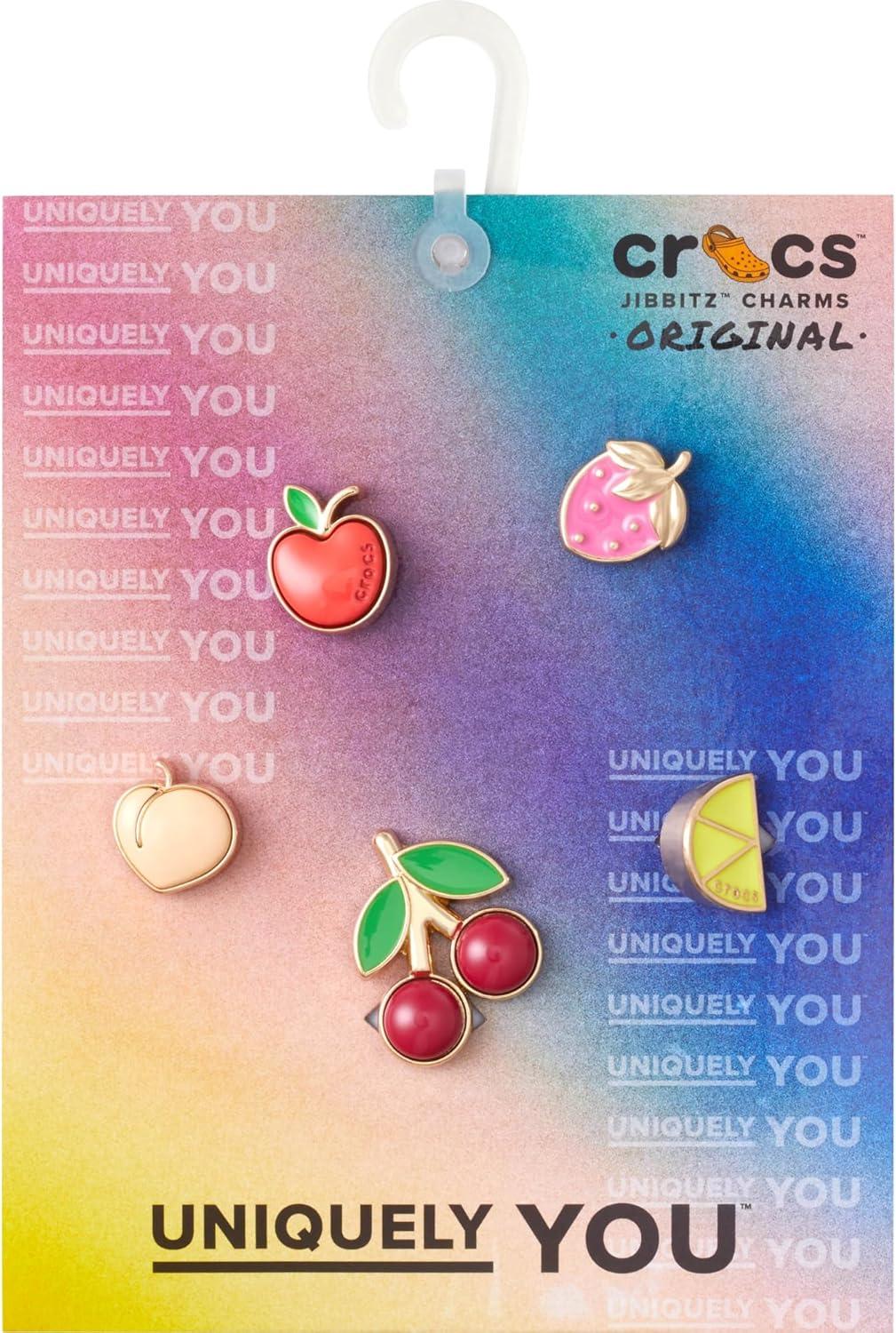 imageCrocs Unisex Jibbitz Elevated Elevated Fruits 5 Pack